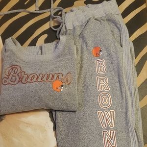 Cleveland Browns 2 pc sleepwear
